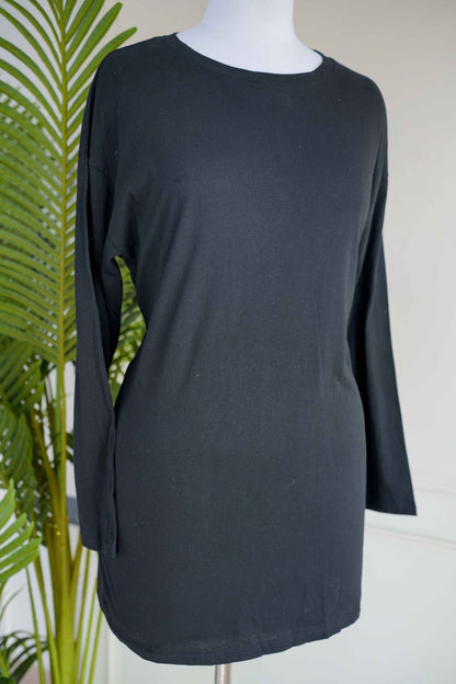 Black Full Sleeves Top