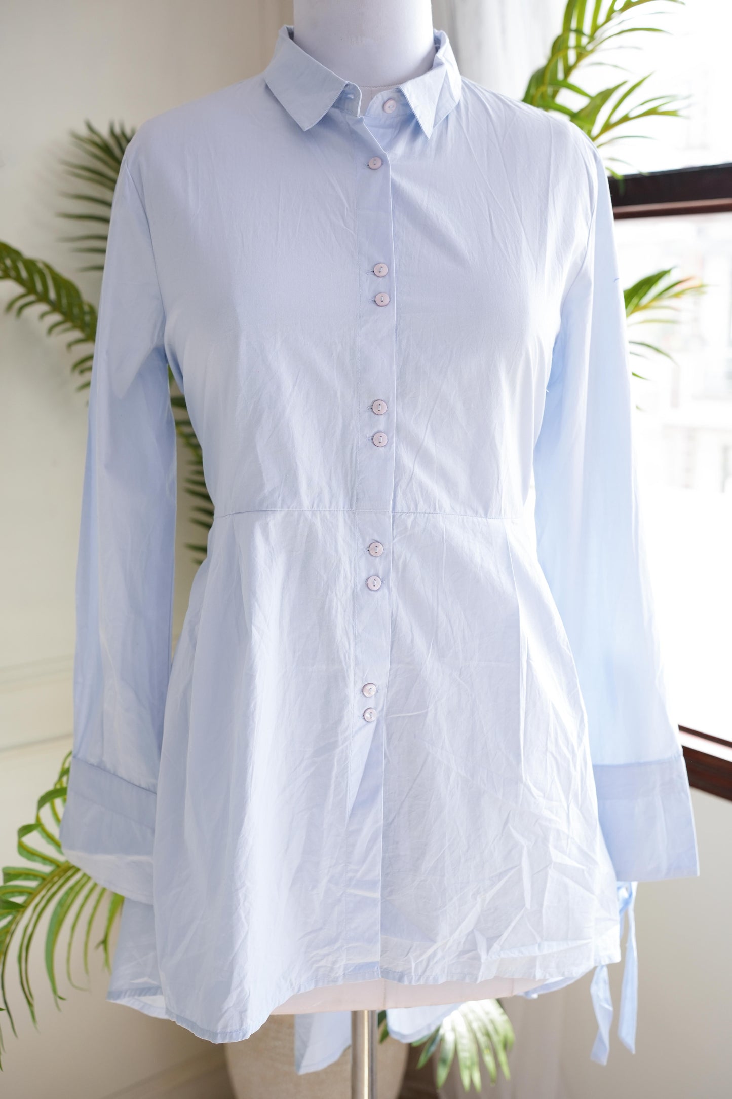 Sky Blue Buttoned Shirt