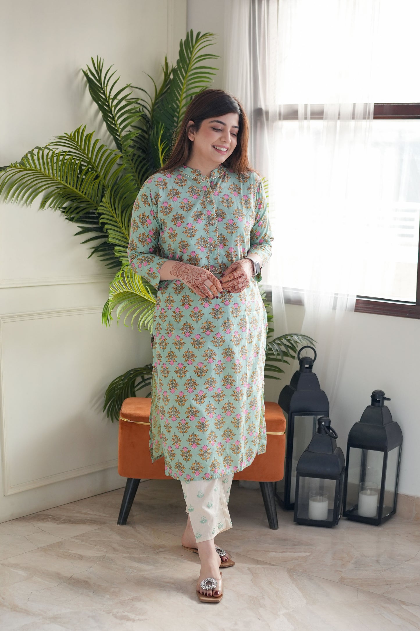 Sara Green Printed Plazo Set