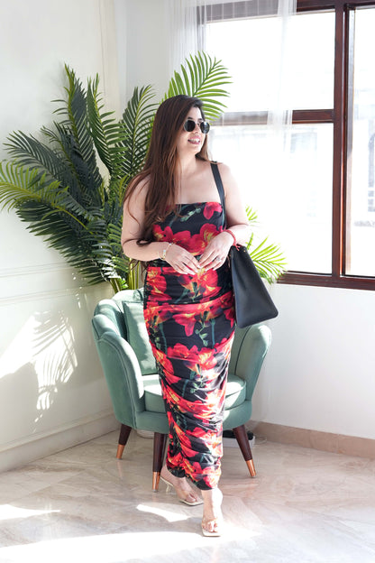 Kate Floral Tube Dress