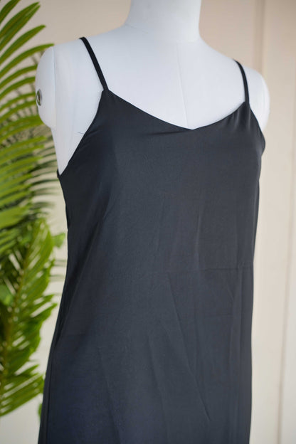 Black Slip Dress