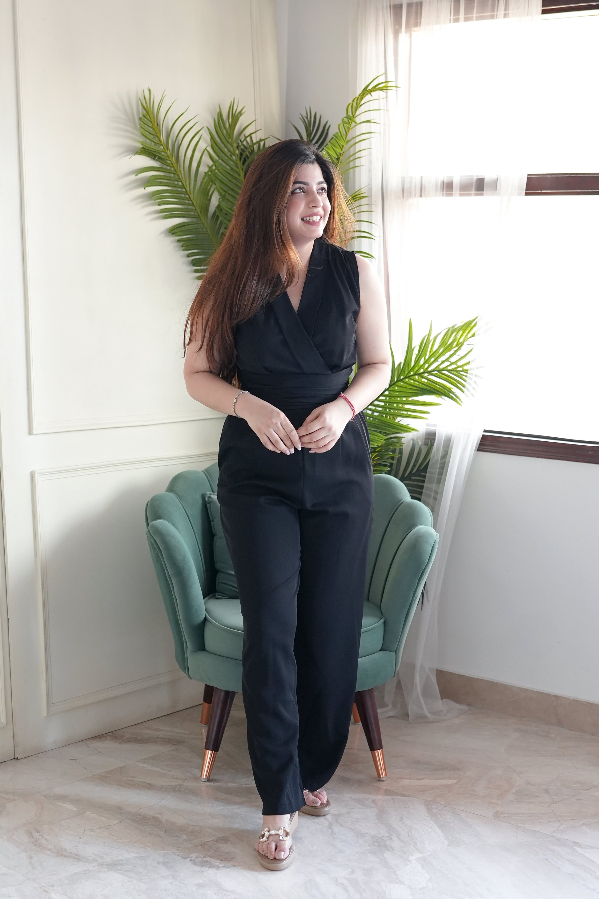 Nelson Black Jumpsuit